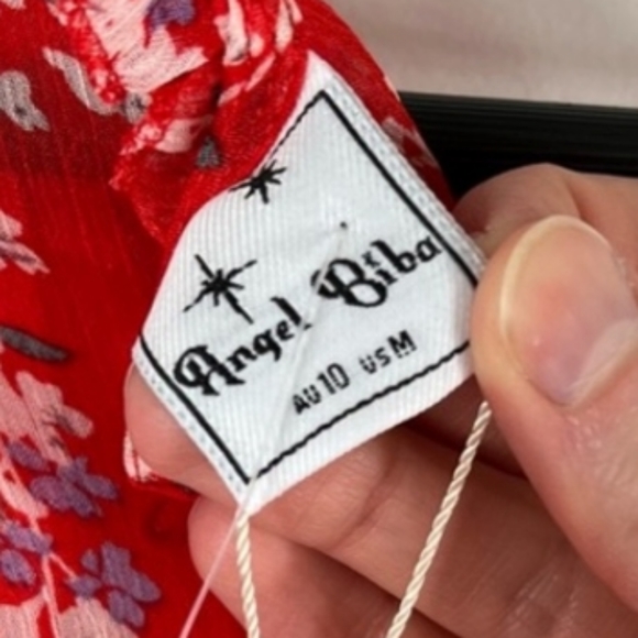 NWT Angel Biba floral mini dress - Picture 3 of 12